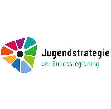 Das Logo der Bundesjugendstrategie.